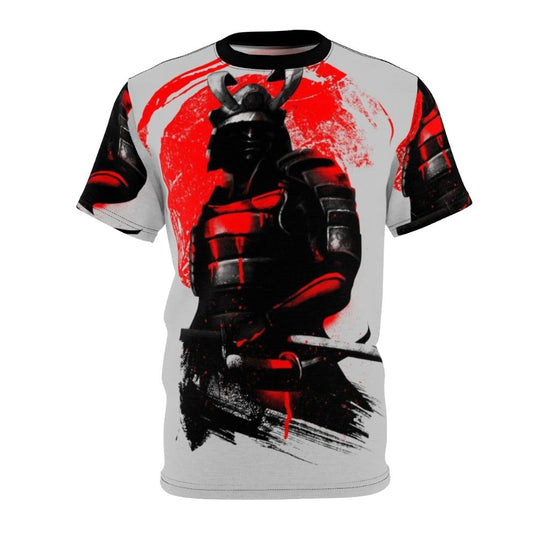 Stylish Samurai Warrior Inspired T-shirt with Japanese Art and Design