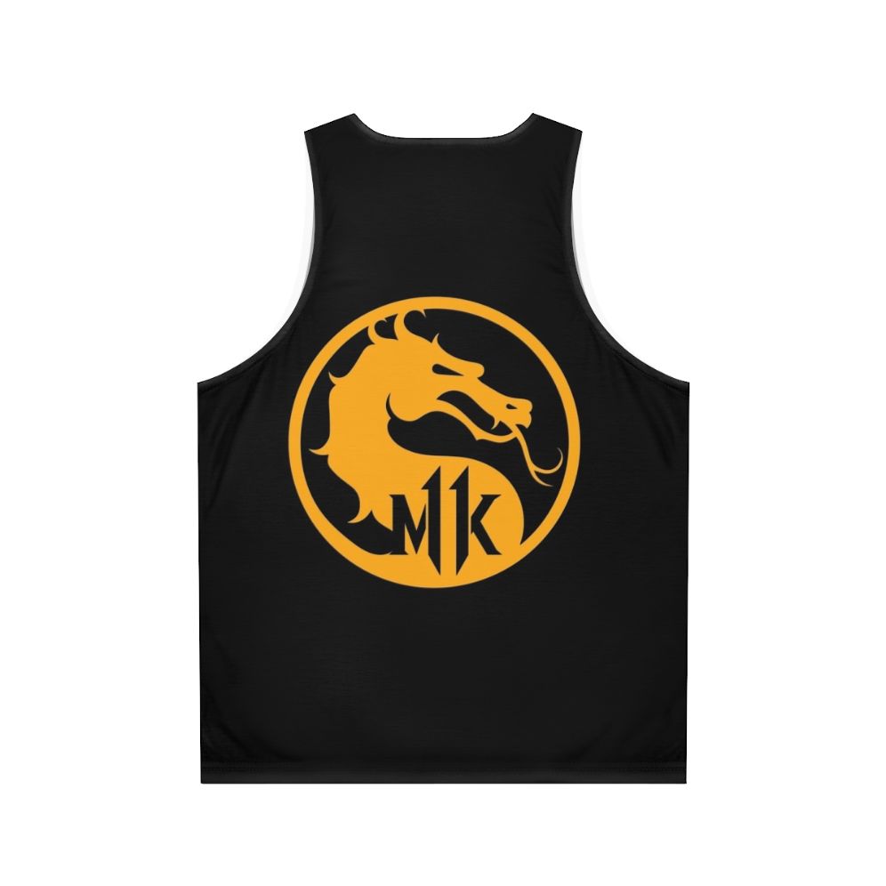 Mortal Kombat 11 Minimalistic Unisex Tank Top - Back