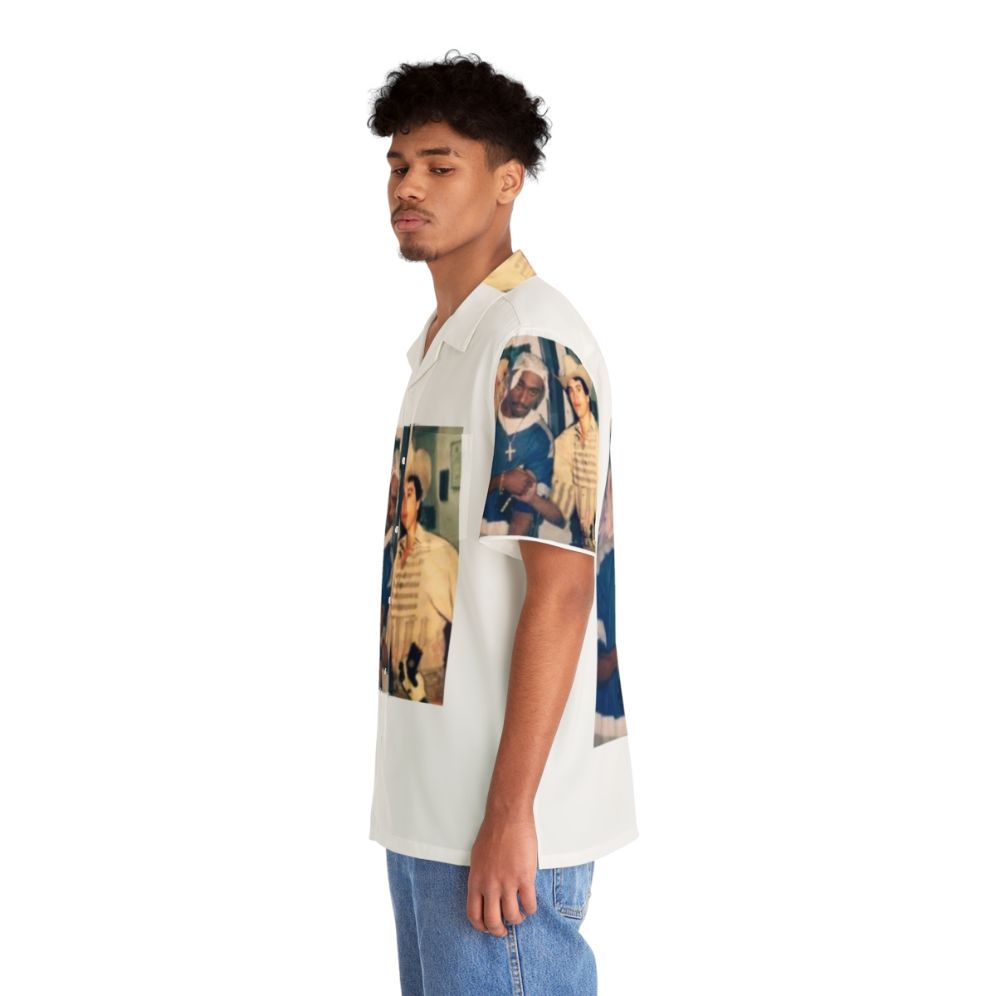 Pacando Chalino Sanchez Hawaiian Shirt with Tropical Print - People Left