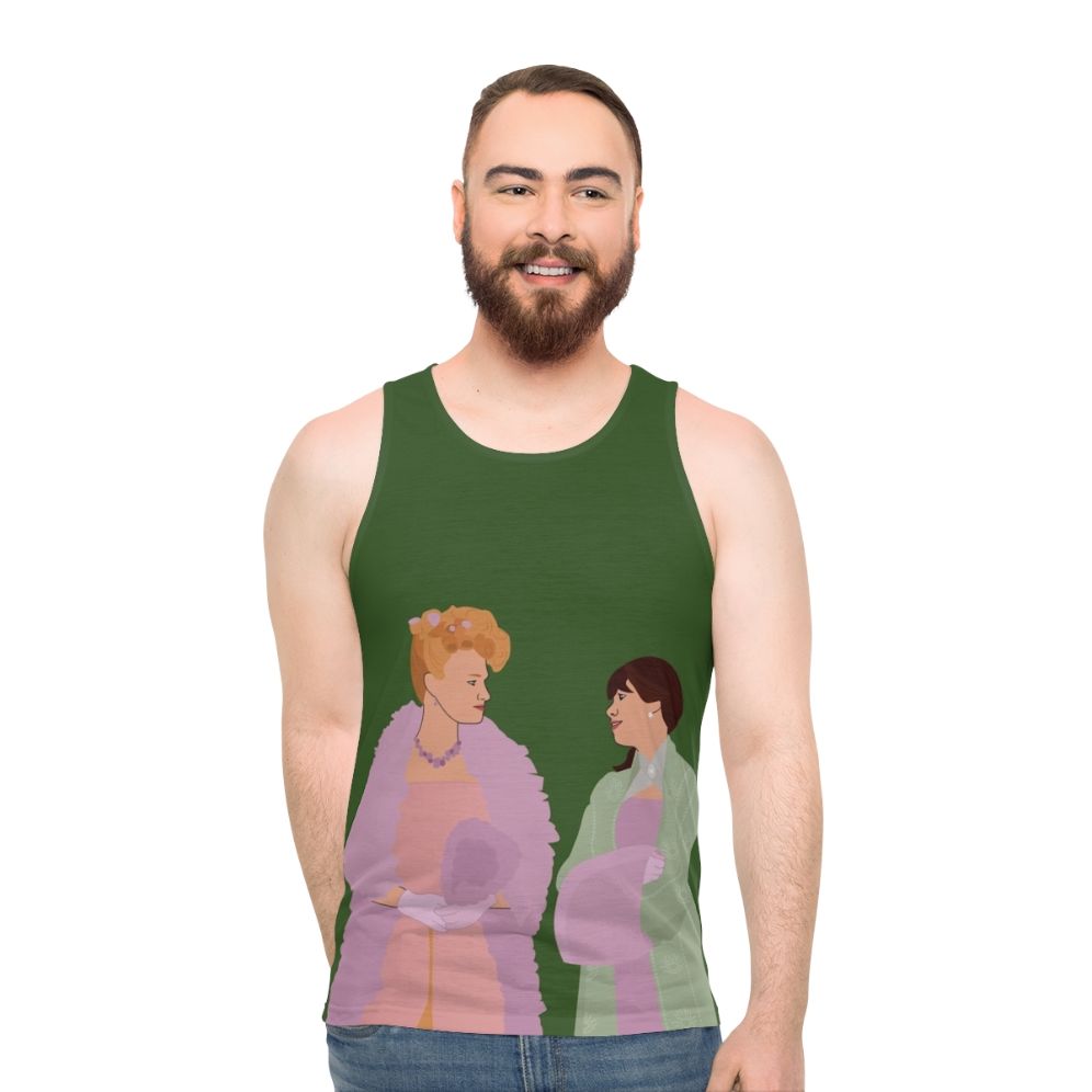 Bridgerton inspired Eloise and Cressida unisex tank top - men