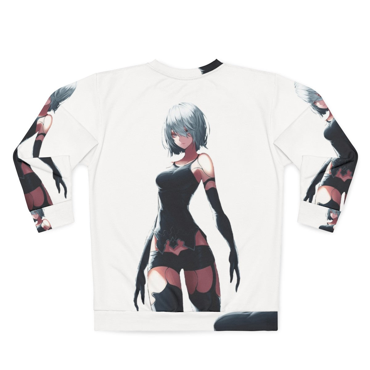 Nier Automata Yorha Type A No 2 Sweatshirt - Back