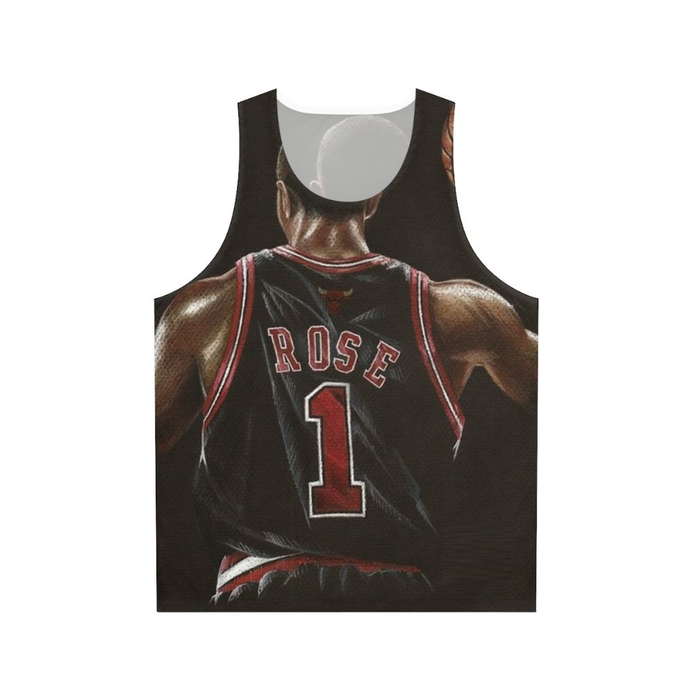 Derrick Rose Unisex Basketball Tank Top