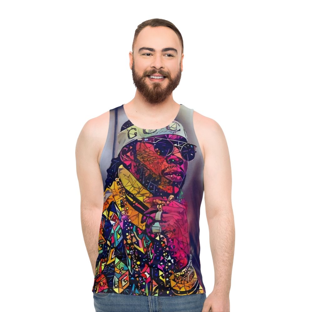 Abstract 2 Chainz Unisex Tank Top - men