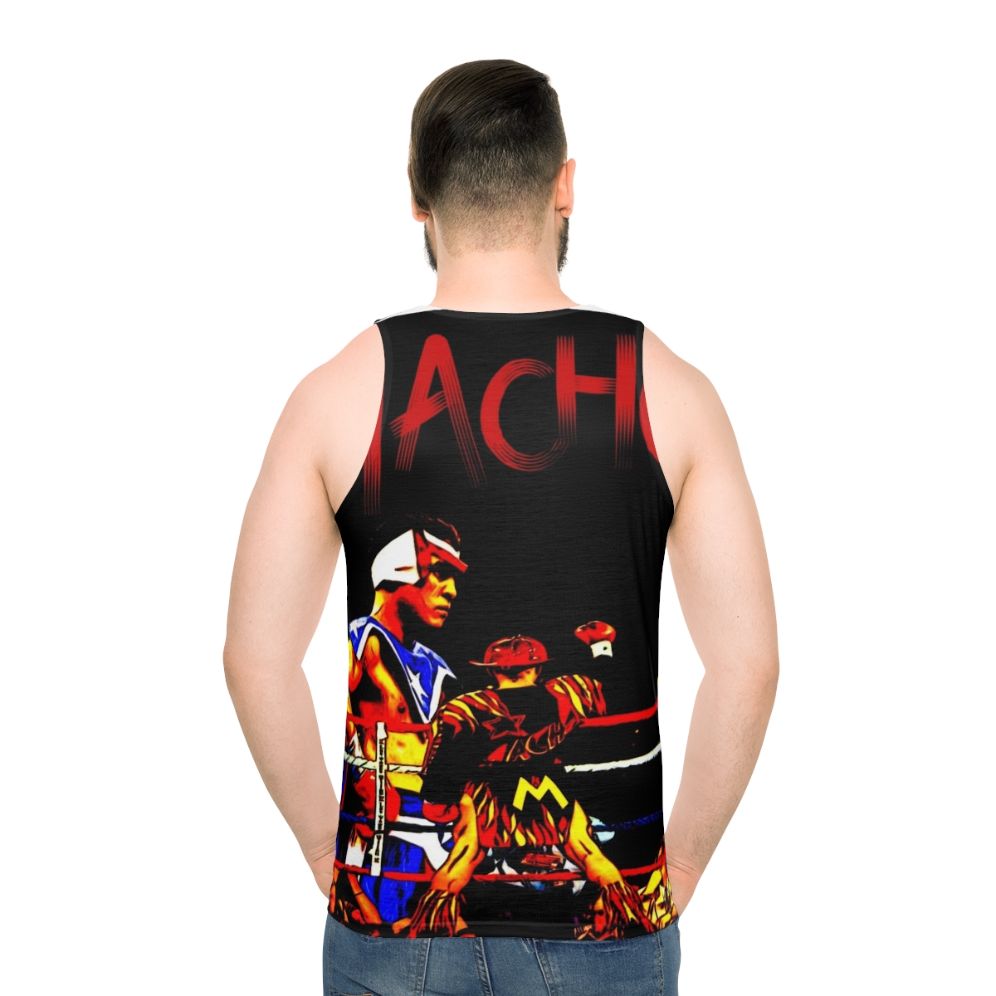 Hector Camacho Boxer Unisex Sports Tank Top - men back