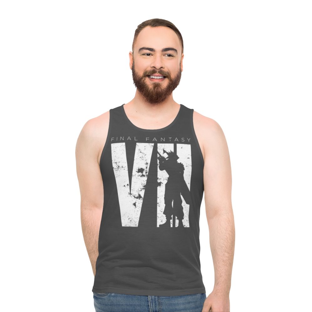 Final Fantasy VII Minimalist Unisex Tank Top - men