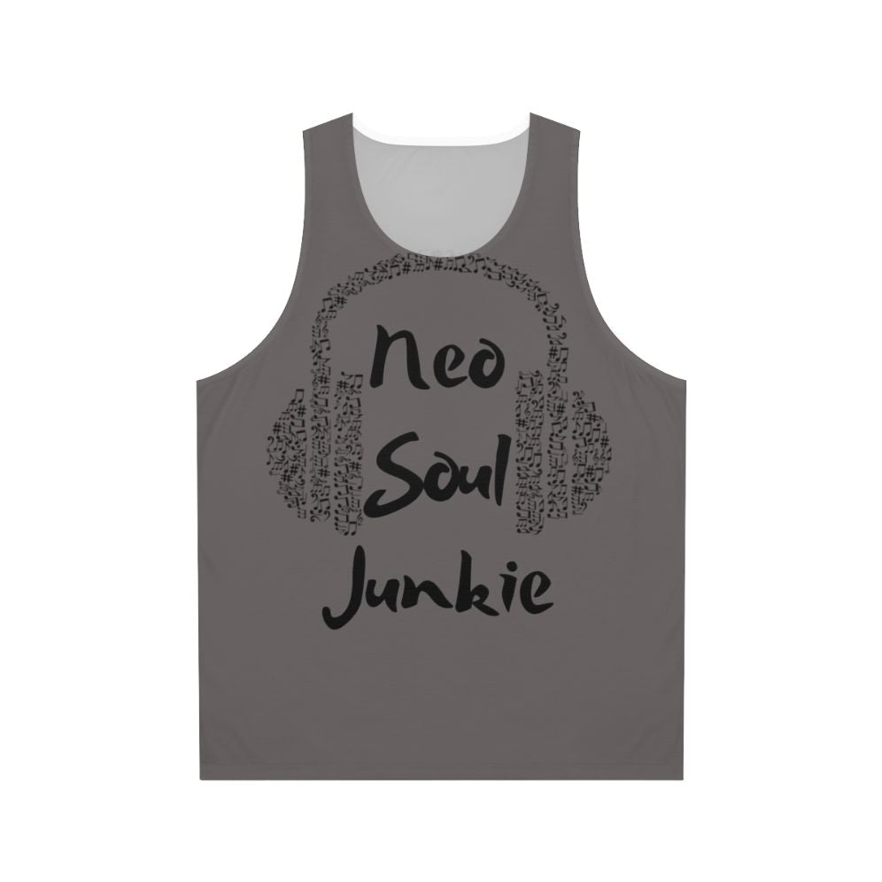 Neo Soul Junkie Headphones Unisex Tank Top