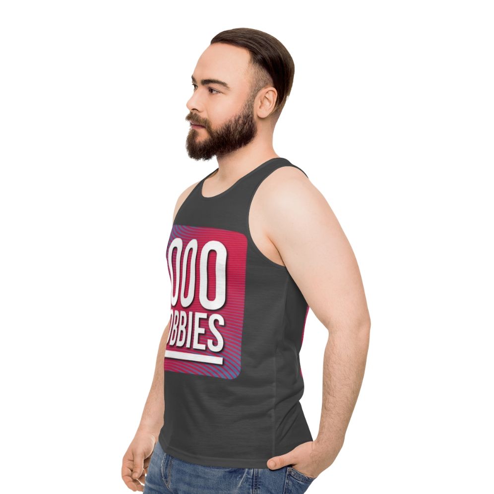 Podcast Hobbies Unisex Tank Top - men side