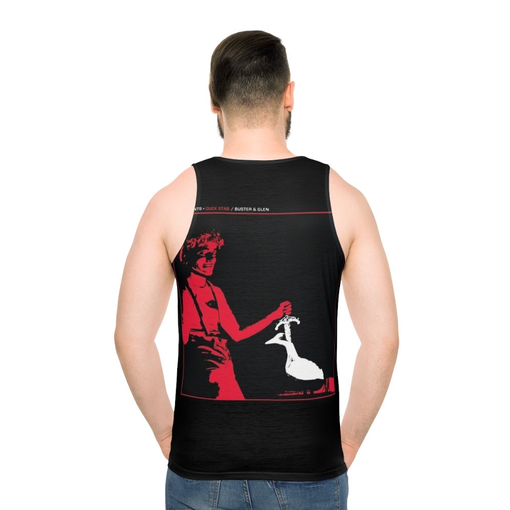 The Residents' "Duck Stab" Unisex Tank Top - men back