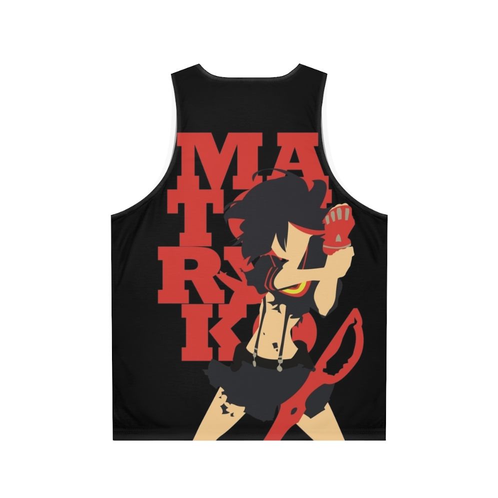 Matoi Ryuko Minimalist Unisex Tank Top - Back