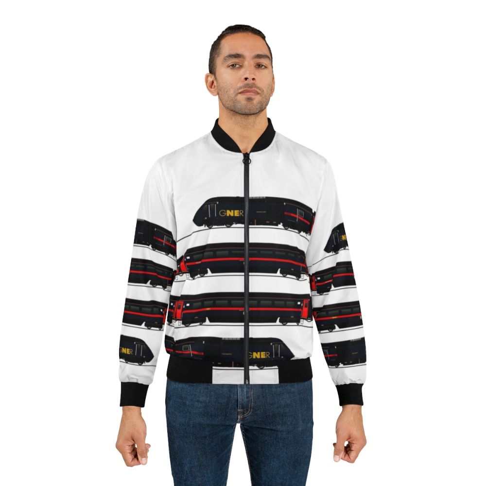 GNER HST CLASS 43 Locomotive Bomber Jacket - Lifestyle