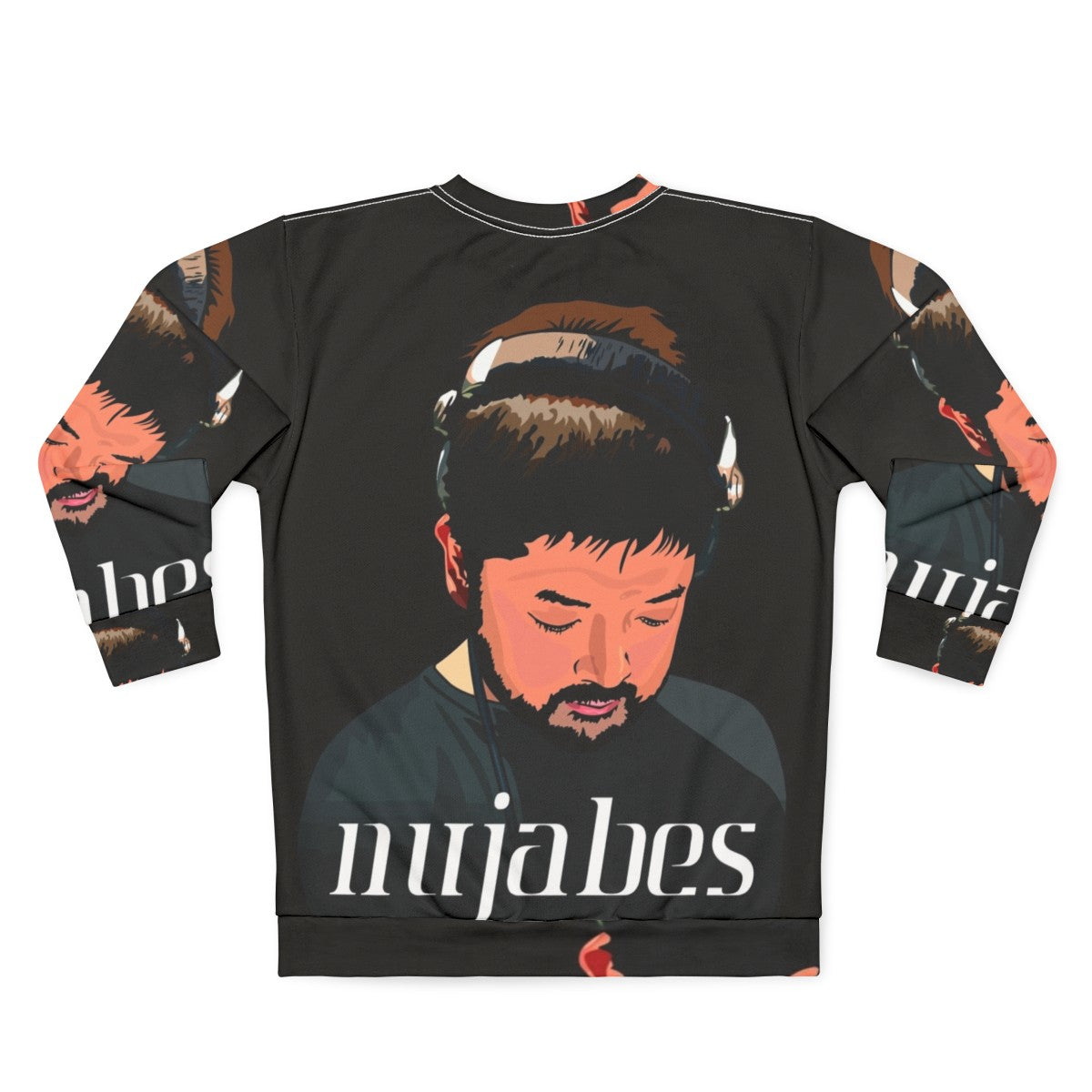 Nujabes Japanese Music Sweatshirt - Back