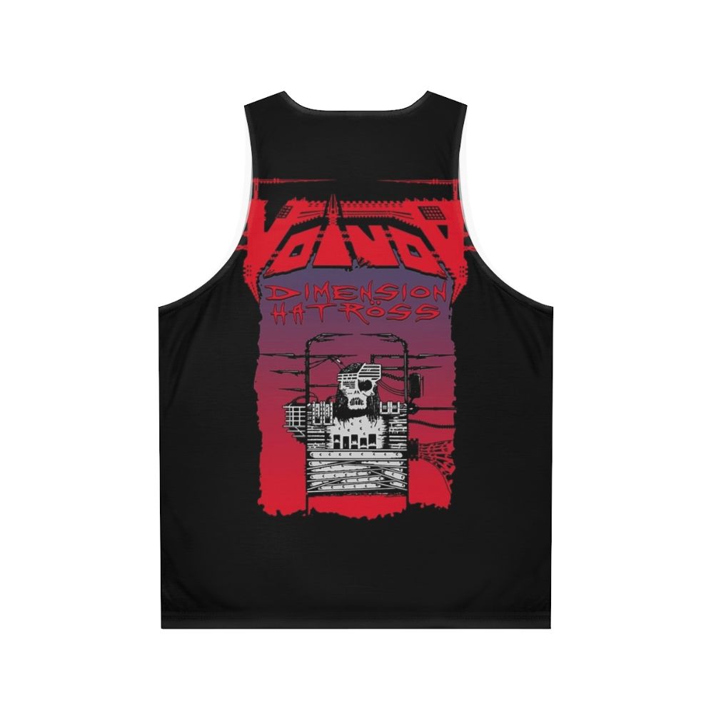 Dimension Hatross Voivod Unisex Band Merch Tank Top - Back