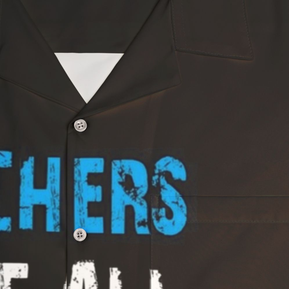 "Teachers Make Other Occupations Possible Hawaiian Shirt" - Detail