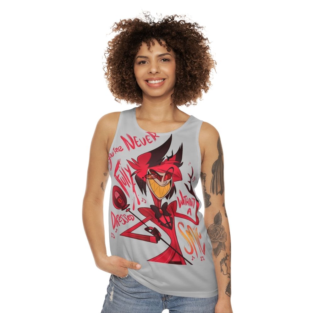 Hazbin Hotel Alastor Unisex Tank Top - women