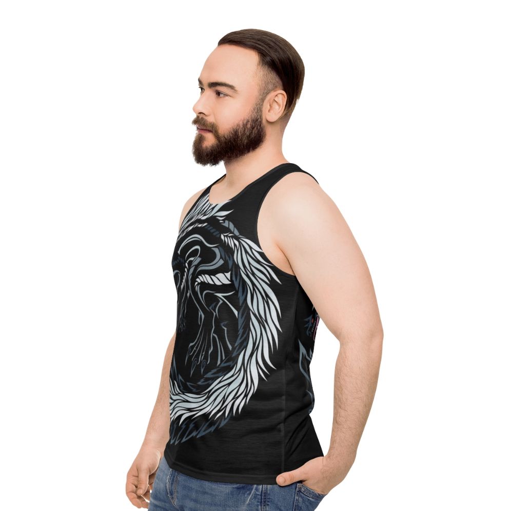 Tobi Kadachi Monster Hunter World Unisex Tank Top - men side