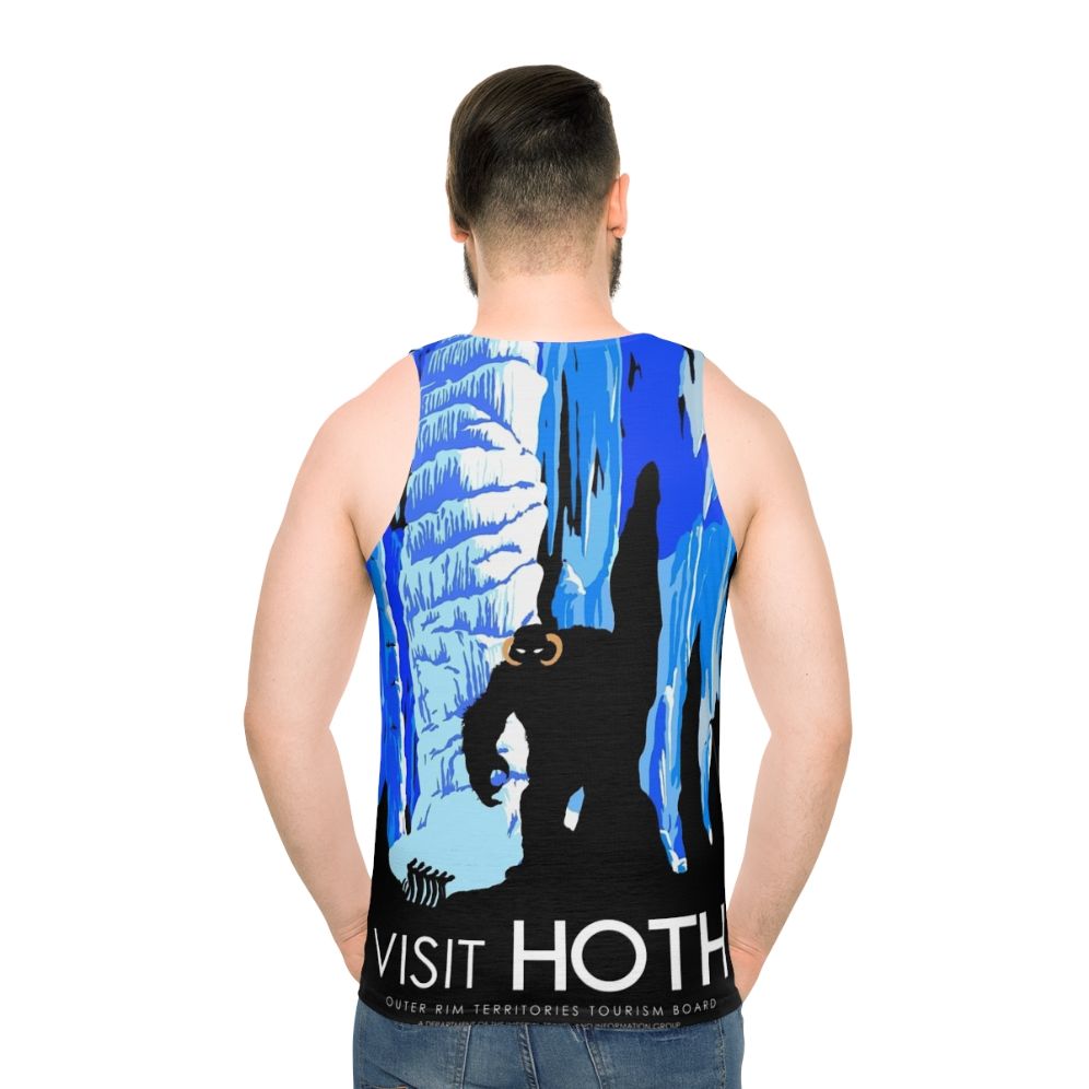 Hoth Unisex Tank Top - men back