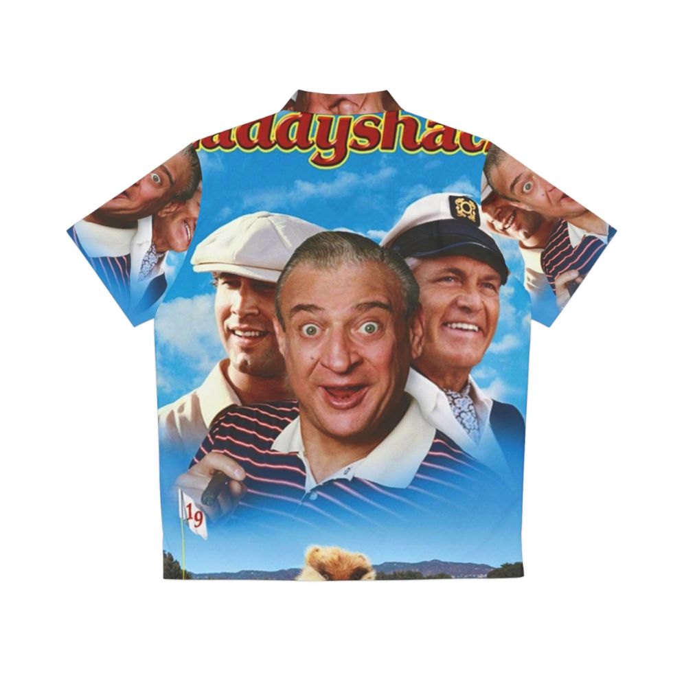 Caddyshack Hawaiian Shirt with vintage comedy and golf themes - Back