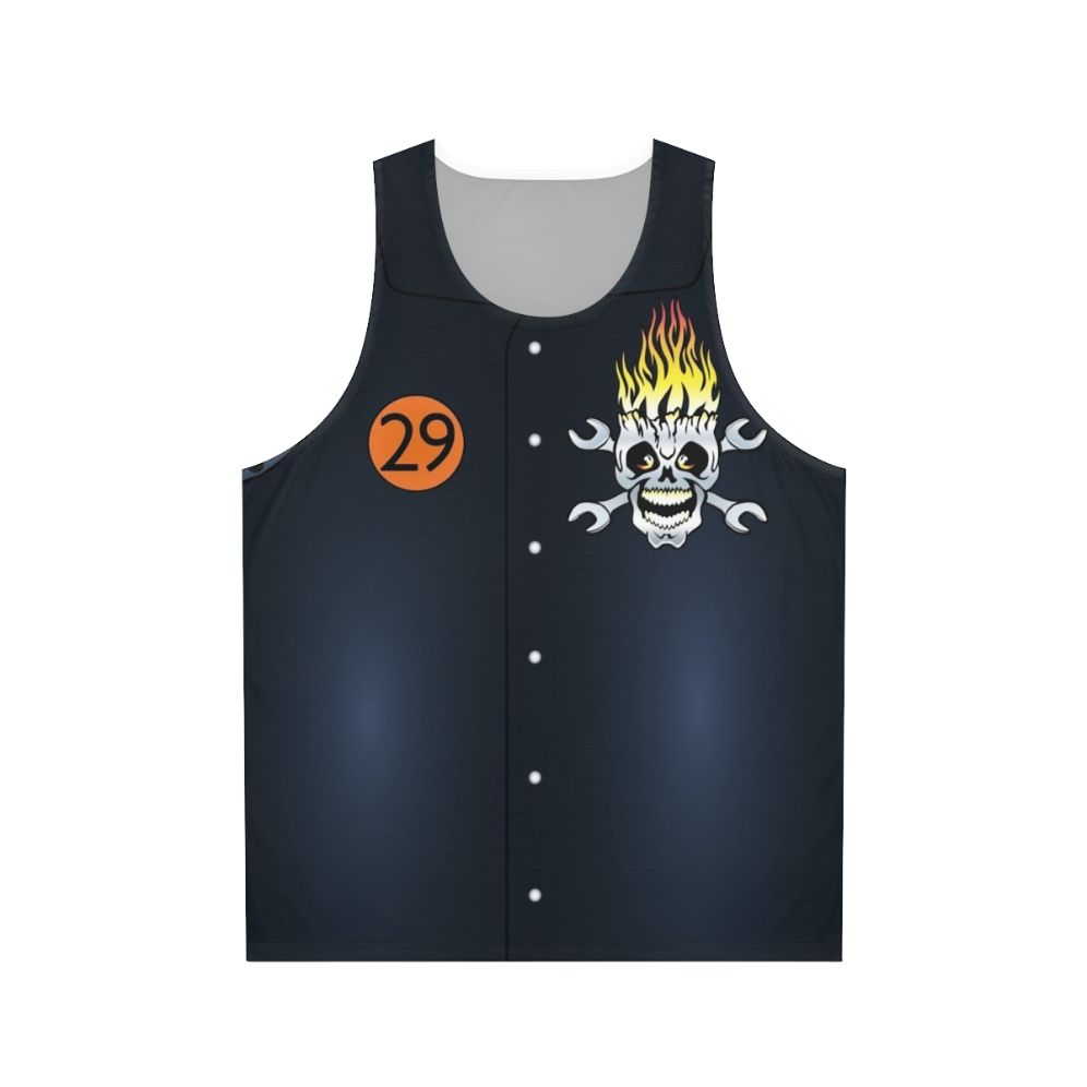 Taro Kitano Hot Wheels World Race Unisex Tank Top