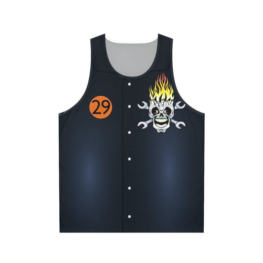 Taro Kitano Hot Wheels World Race Unisex Tank Top