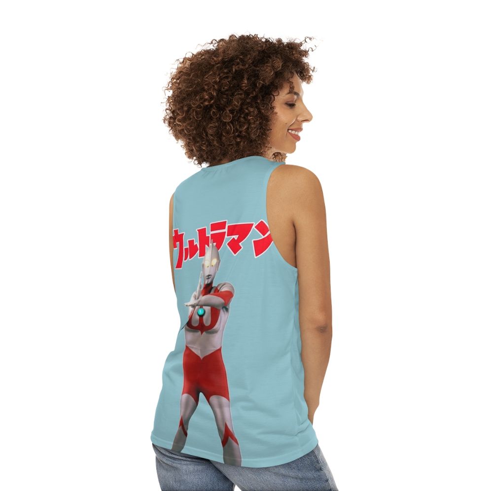 Ultraman the First Unisex Superhero Tank Top - women back