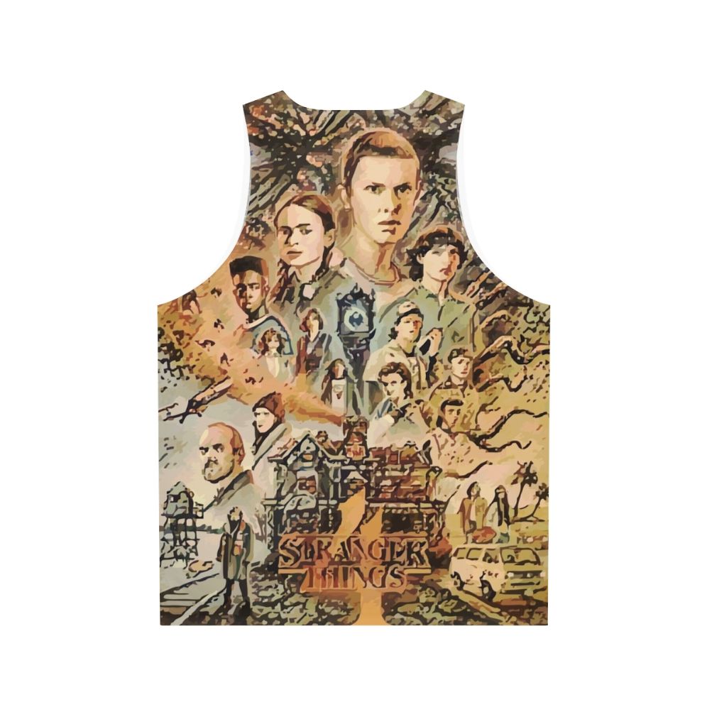 Unisex Stranger Things Tank Top - Back