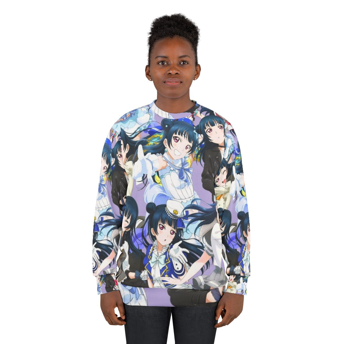 Yohane Everywhere Sweatshirt - Love Live! Sunshine!! Anime Merchandise - women