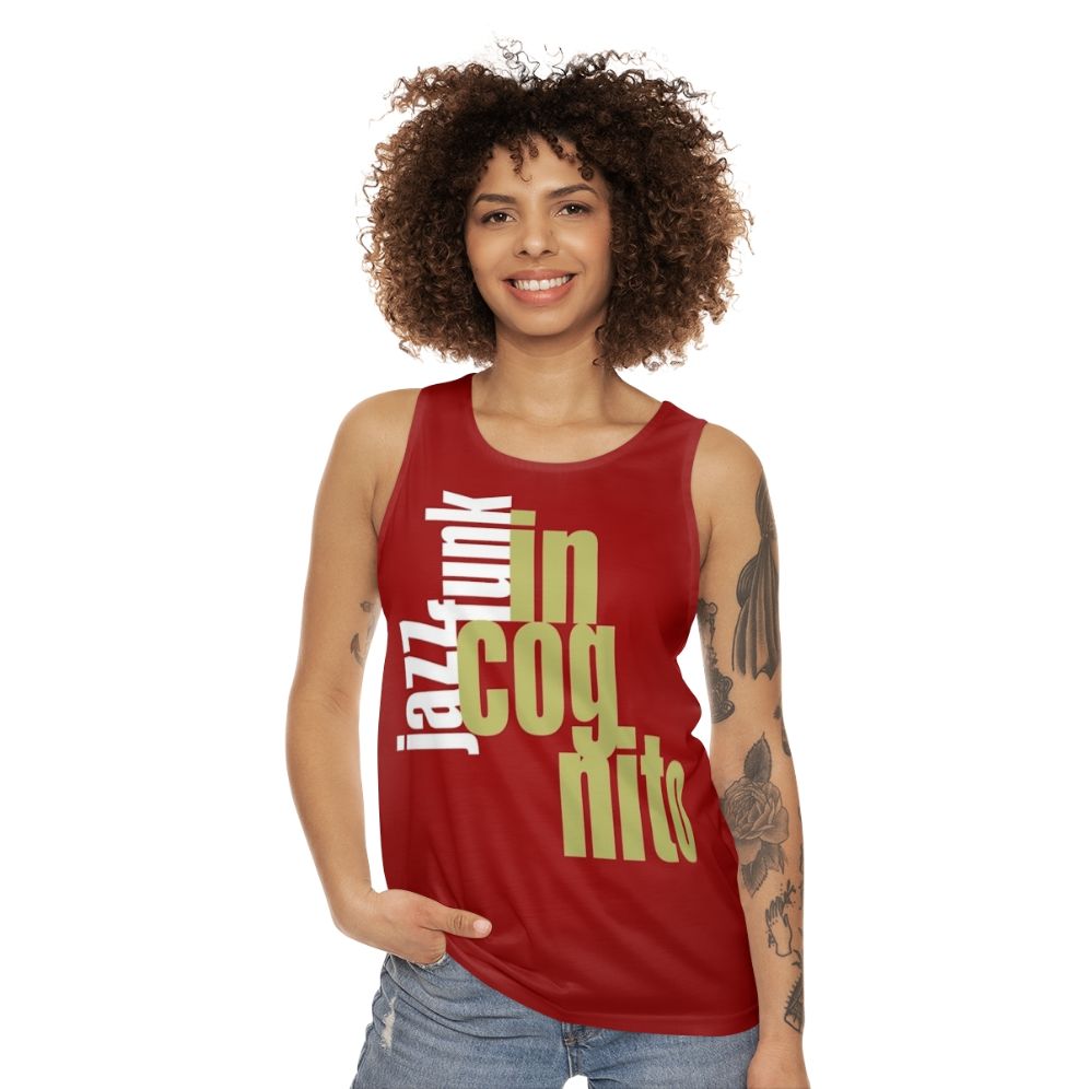 Incognito Unisex Tank Top - women