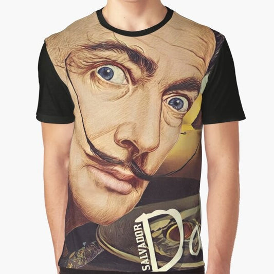 Salvador Dali surrealist graphic t-shirt