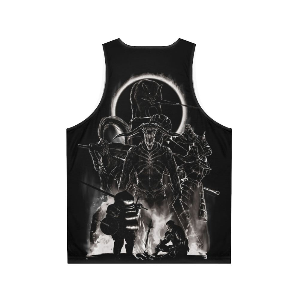 Dark Souls Firelink Shrine Unisex Tank Top - Back