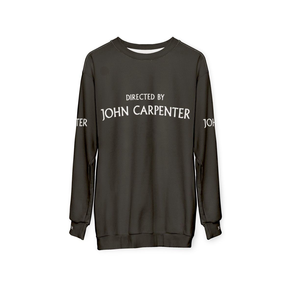 Directed By John Carpenter Cult Movie Sweatshirt - hanging