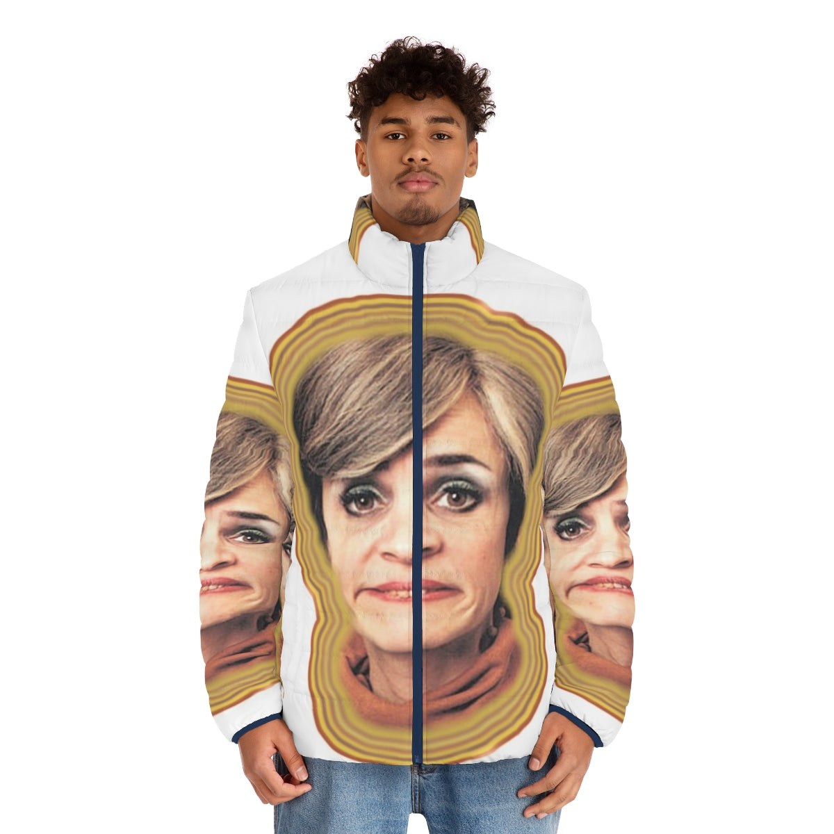 Jerri Blank Puffer Jacket - Insulated winter coat inspired by the iconic Strangers with Candy character - men front