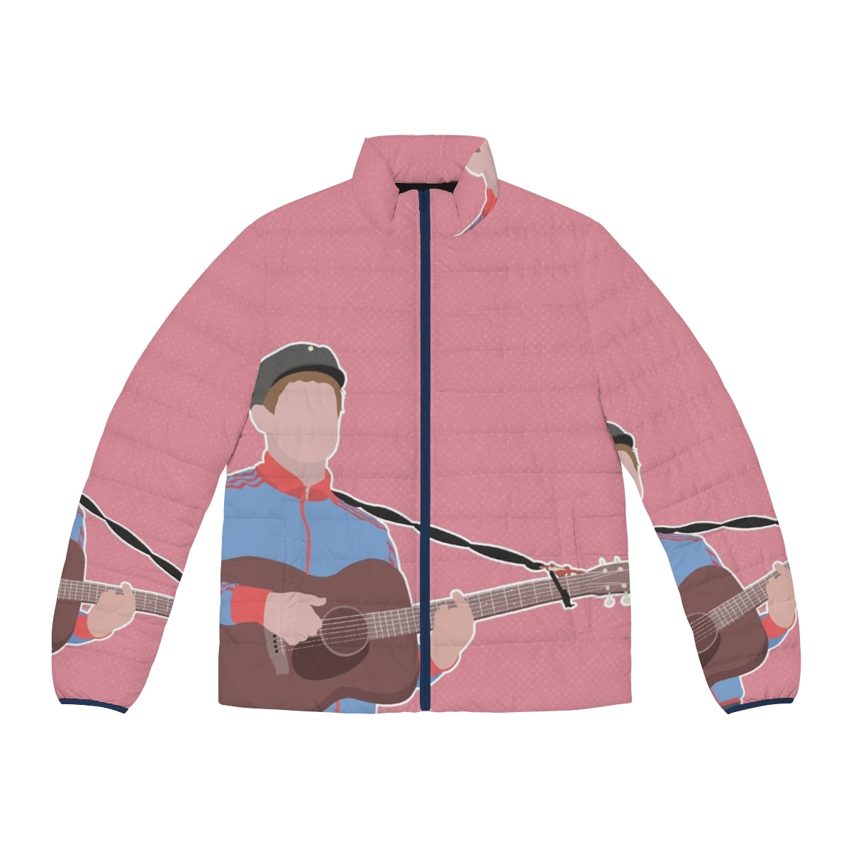 Gerry Cinnamon wearing a cozy puffer jacket, showcasing his indie folk music style