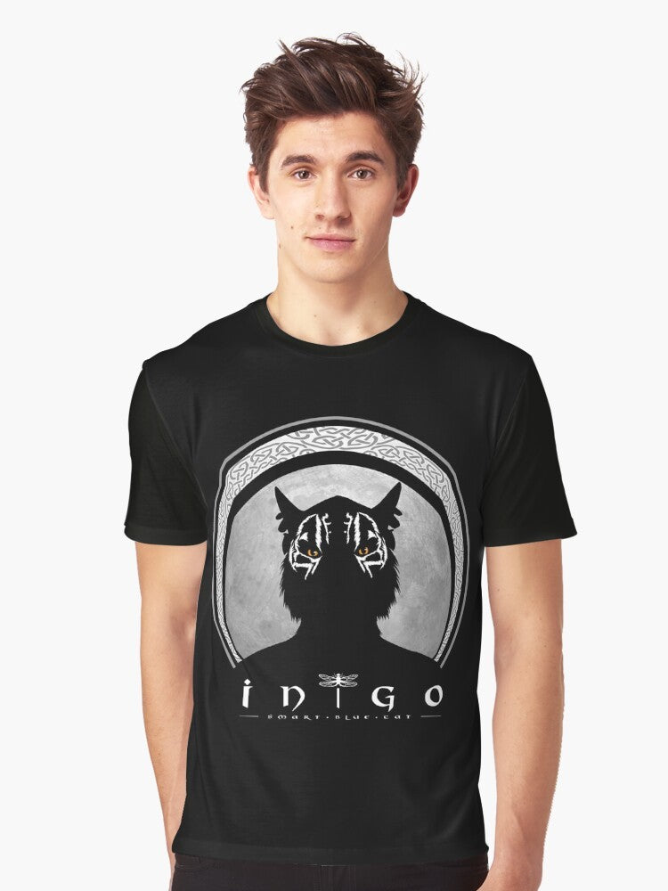 Inigo silhouette graphic design on a t-shirt - Men