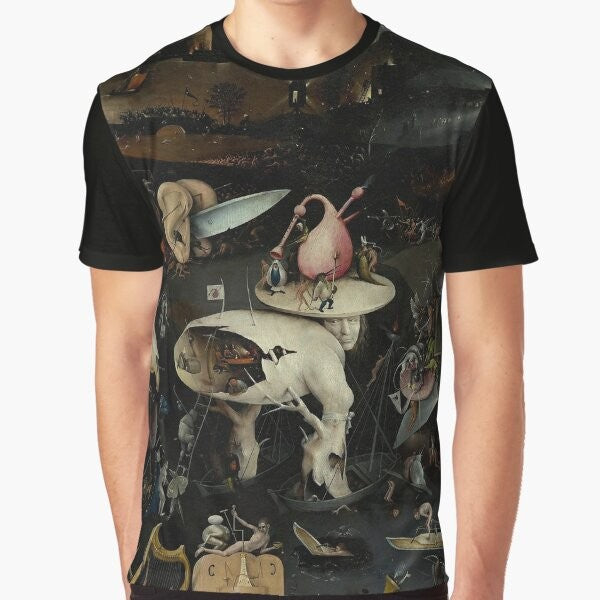 Hieronymus Bosch "Garden of Earthly Delights" Hell Graphic T-Shirt