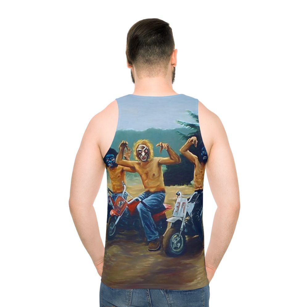 Painting From The Royal Tenenbaums Unisex Tank Top - men back