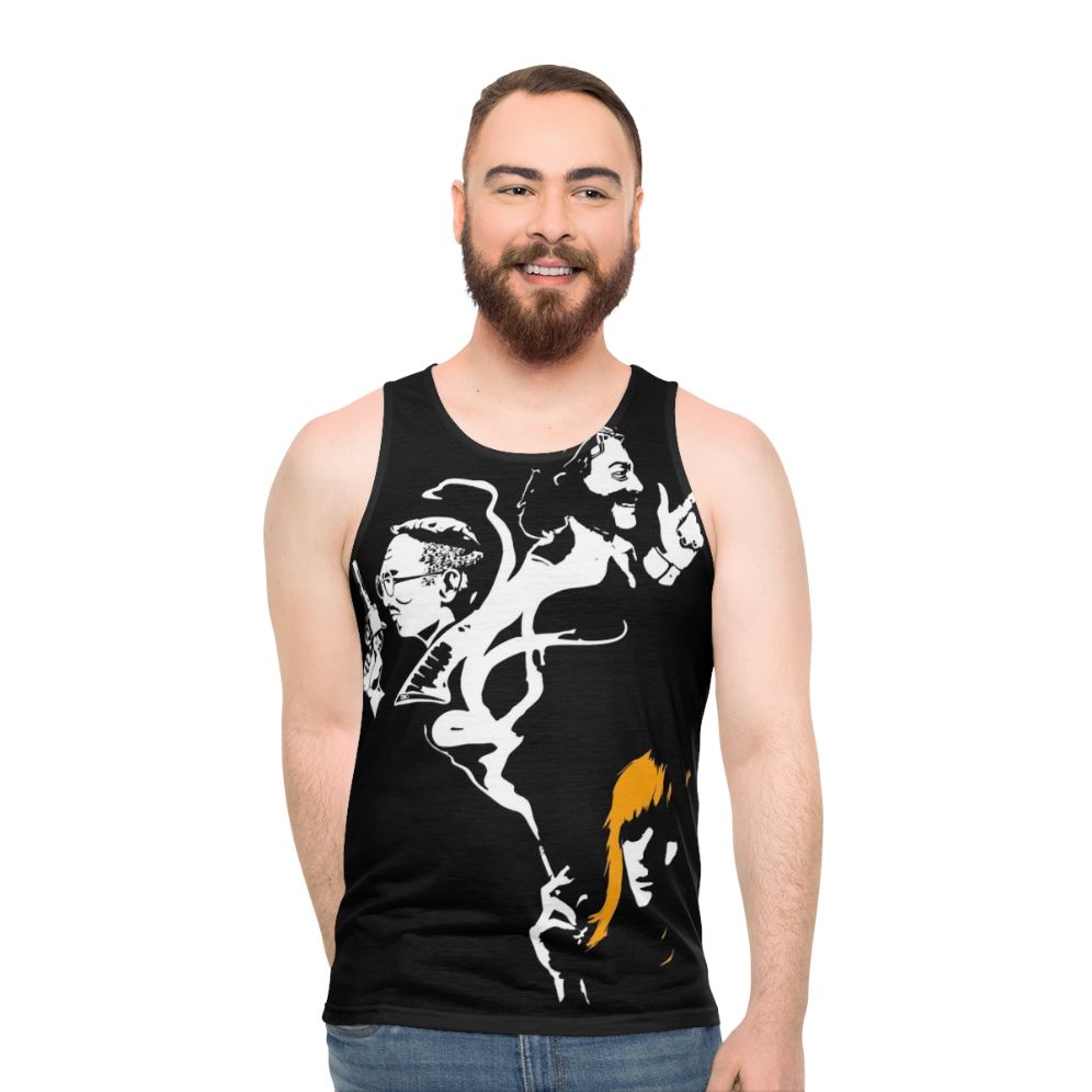 Disco Elysium Noir Unisex Tank Top - men