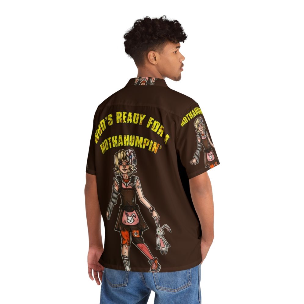 Mothahumpin Tea Party Hawaiian Shirt - Borderlands Fanart featuring Tina - People Back