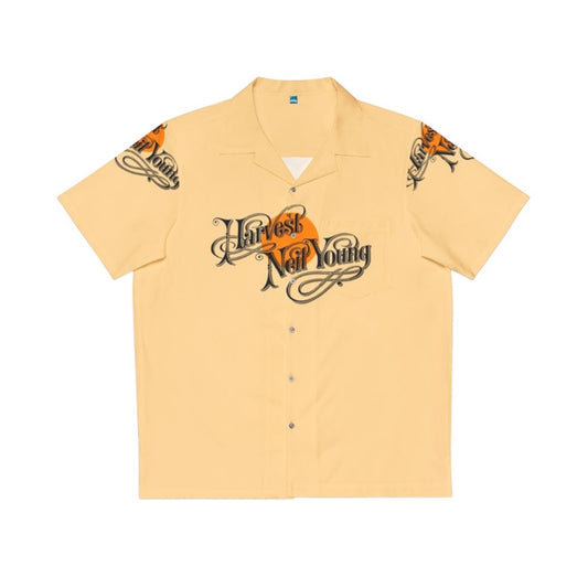 Retro typography Hawaiian shirt for summer fashion