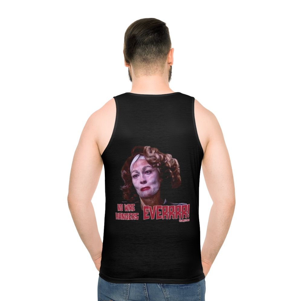 Mommie Dearest inspired unisex tank top - men back