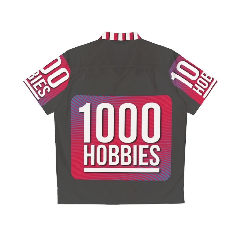 Podcast Hawaiian Shirt for 1000 Hobbies Podcast - Back