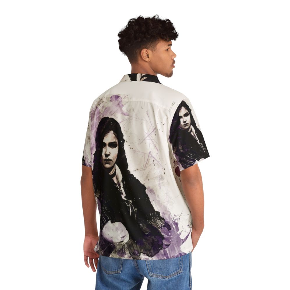 Yennefer of Vengerberg Witcher Painting Hawaiian Shirt - People Back