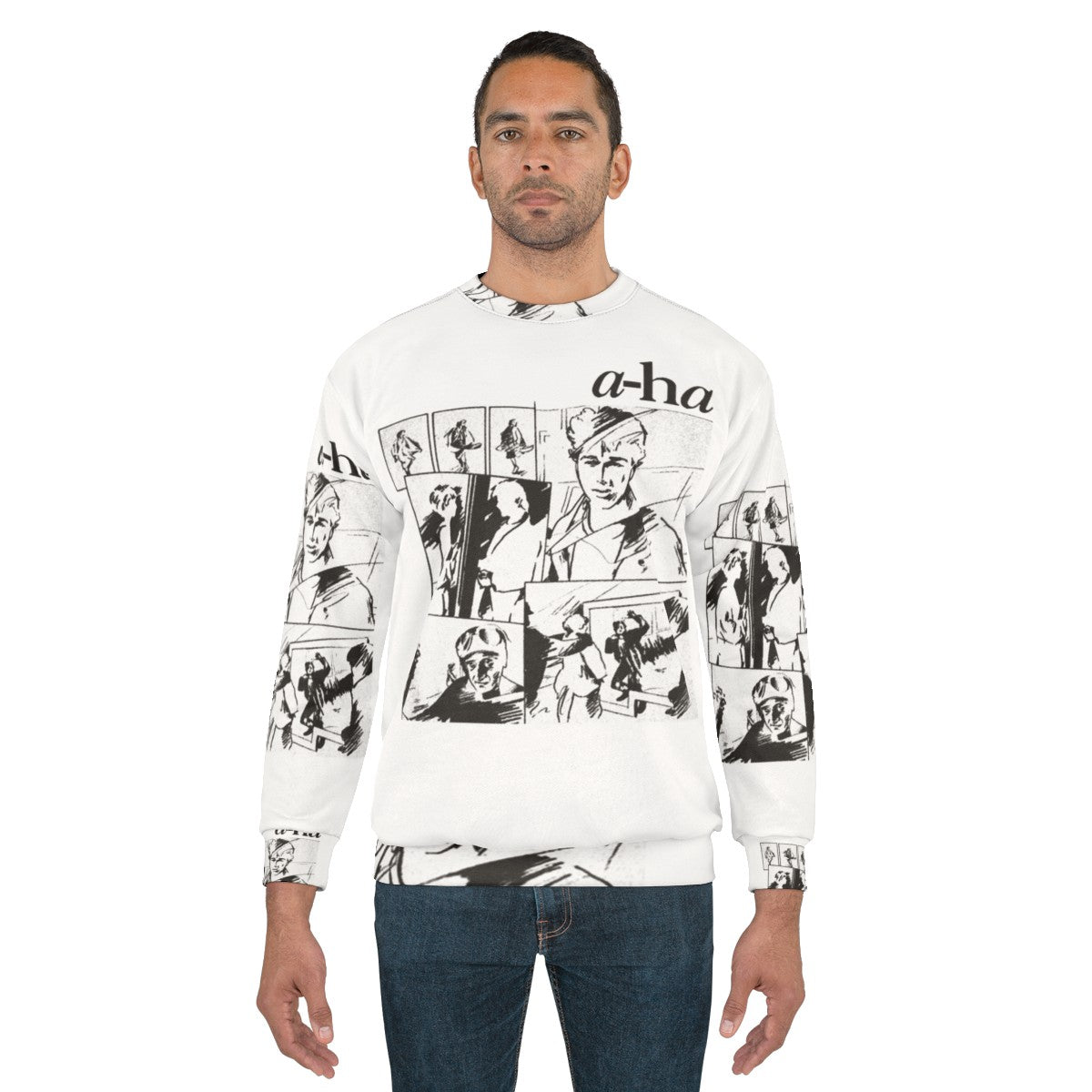 Take On Me 80s A-Ha Band Sweatshirt - men