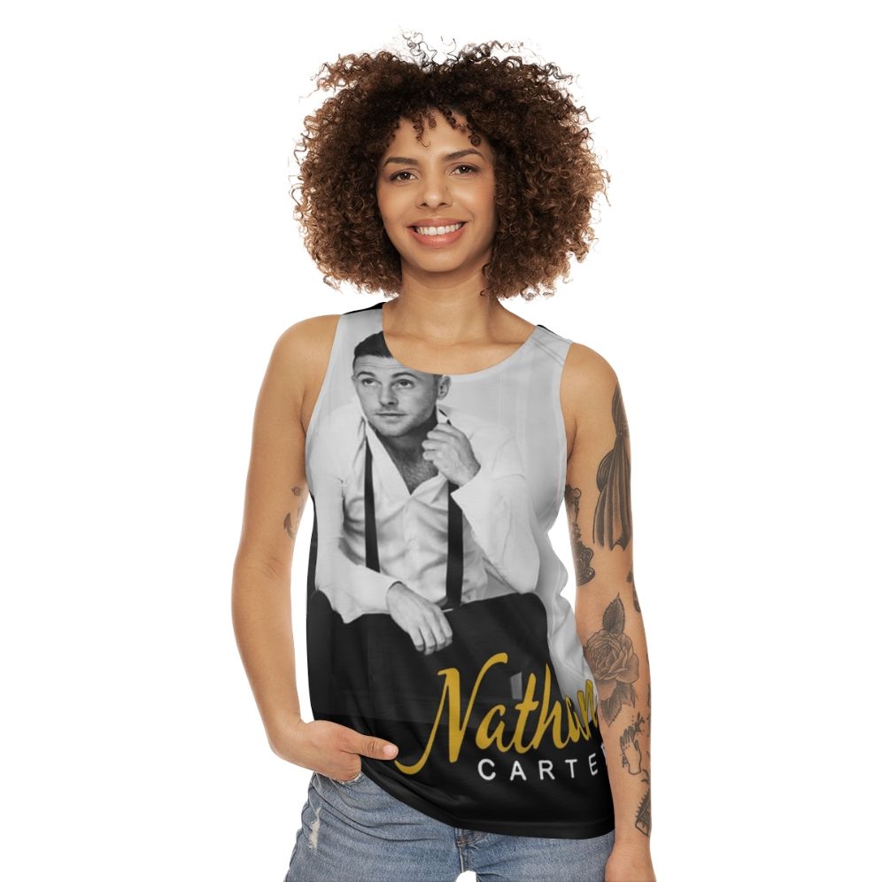 Nathan Carter Handsome Unisex Tank Top - women