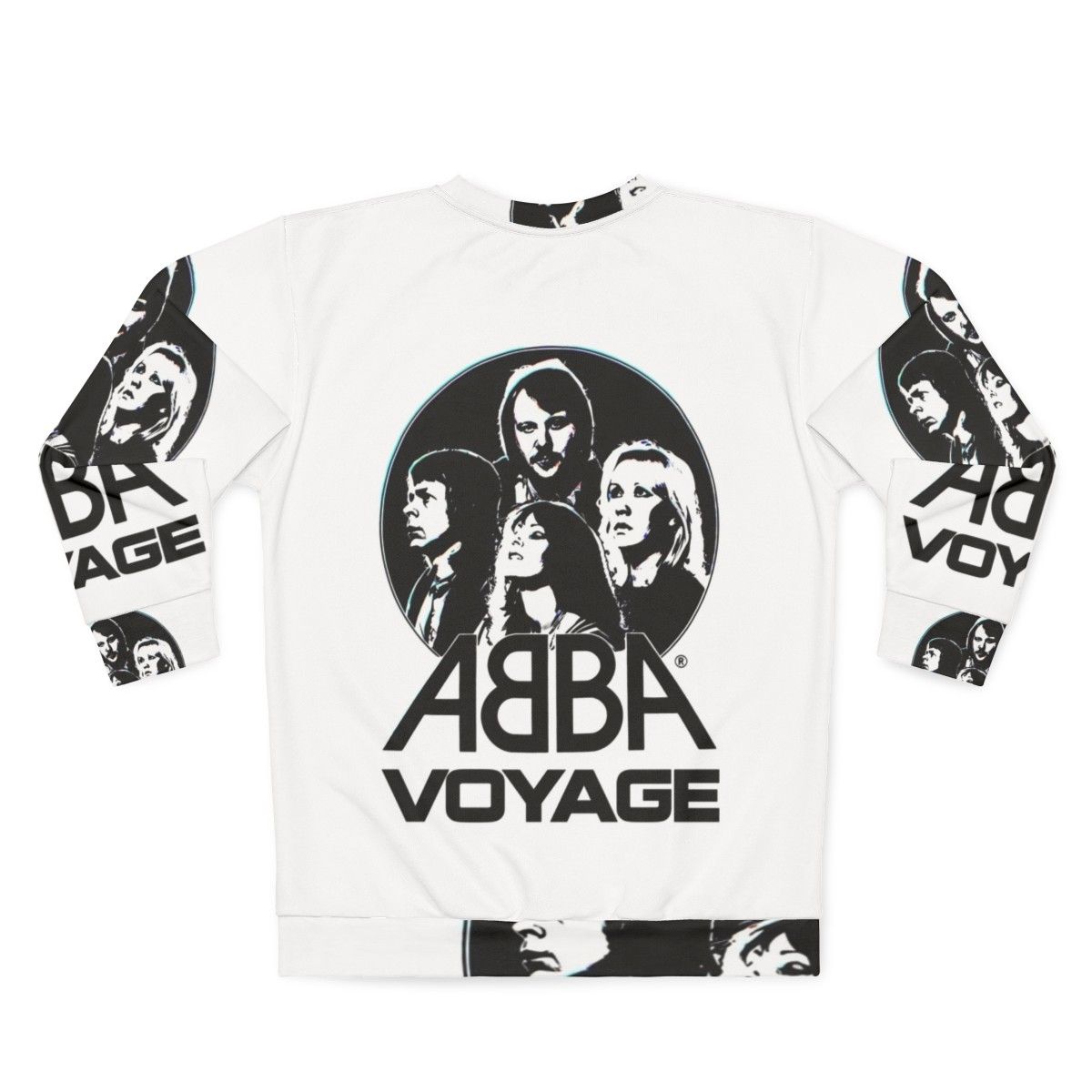 ABBA "Dancing Queen" 70s Disco Sweatshirt - Back