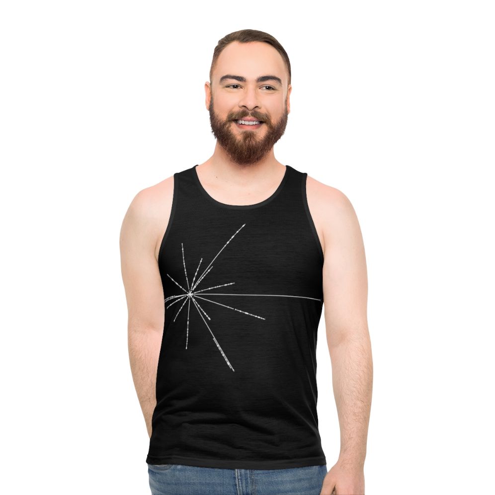 Pioneer Voyager Pulsar Map Unisex Space Tank Top - men