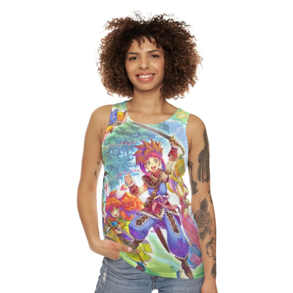 Unisex Secret of Mana Retro Gaming Tank Top - women