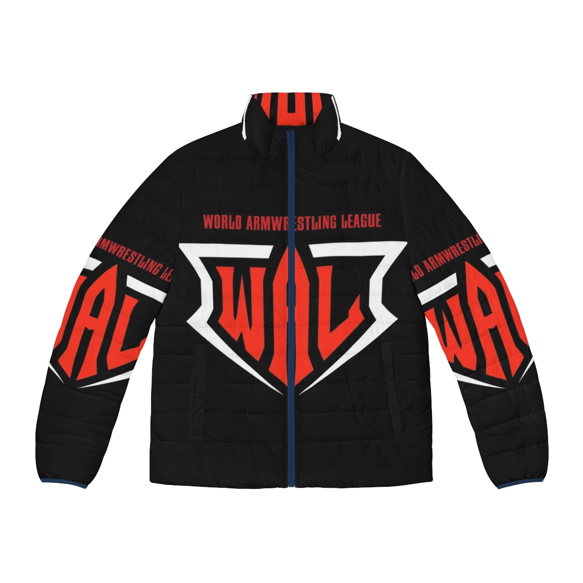 Wal Tees Puffer Jacket for Arm Wrestling Champions