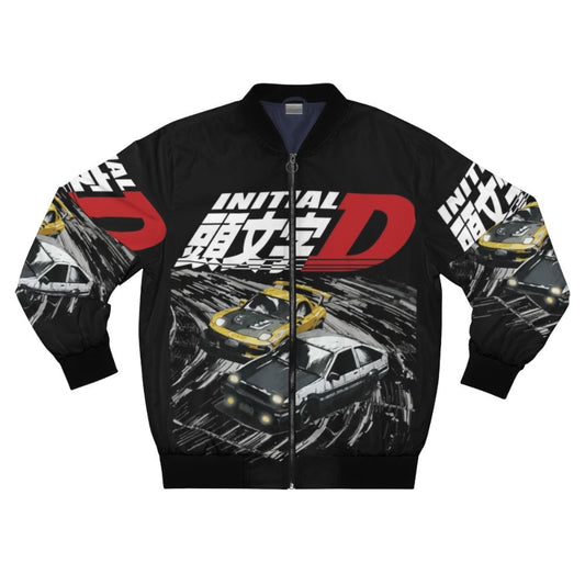 Initial D Inspired Bomber Jacket with AE86 and FD RX-7 Designs