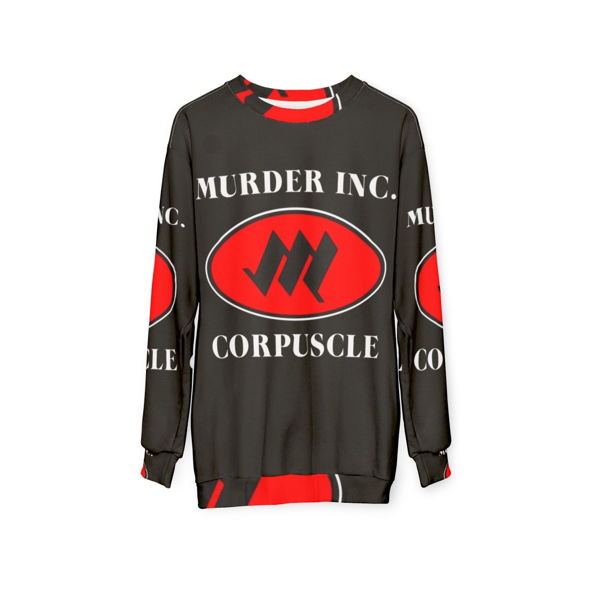 Murder Inc Corpuscle Industrial Music Sweatshirt - hanging