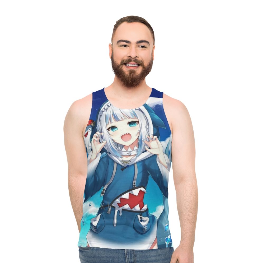 Gawr Gura Hololive Anime Tank Top - men